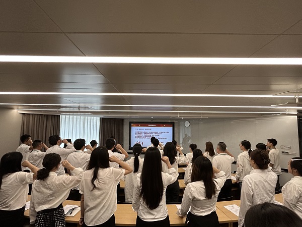 誠信為基，專業(yè)為本—四川中砝開展誠信宣誓活動(dòng)